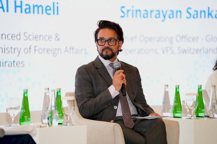 रायसीना मिडिल ईस्ट 2026 में अनुराग सिंह ठाकुर ने वैश्विक विकास में भारत के युवा सामर्थ्य और कौशल की भूमिका को रेखांकित किया