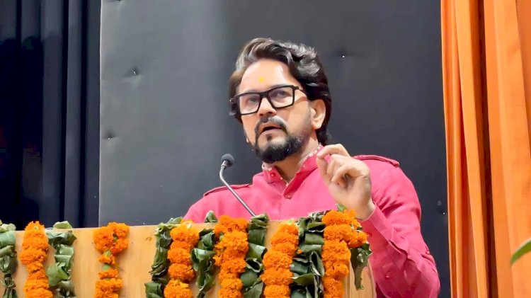 दशहरा बुराई पर अच्छाई और अधर्म पर धर्म की विजय का प्रतीक: अनुराग सिंह ठाकुर
